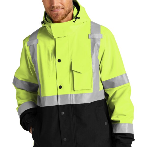 Copy of CSP Yellow Ansi 107 Class 3 Waterproof Insulated Ripstop Bomber Jacket Thumbnail