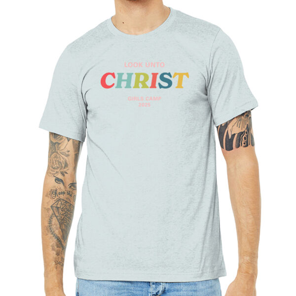 Christ 2 - Unisex Heather CVC Short Sleeve Tee - Unisex Heather CVC Short Sleeve Tee Thumbnail
