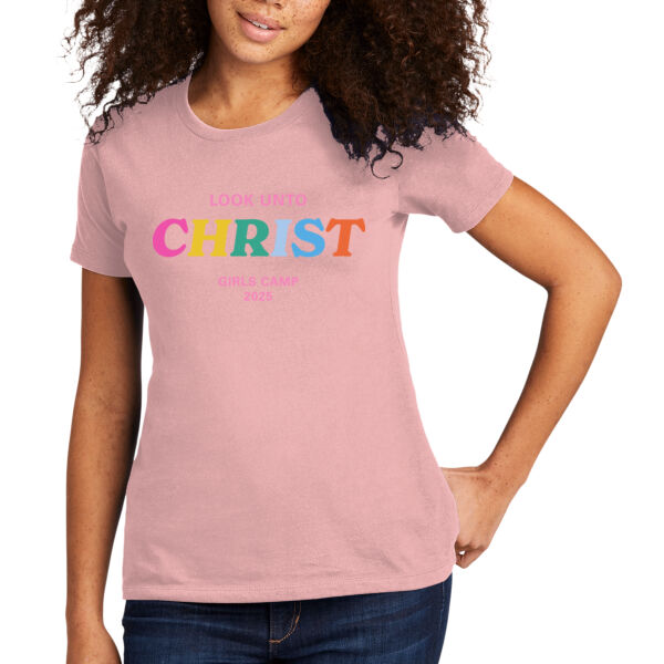 Christ 2 - lighter colors - Women's Cotton Tee Thumbnail