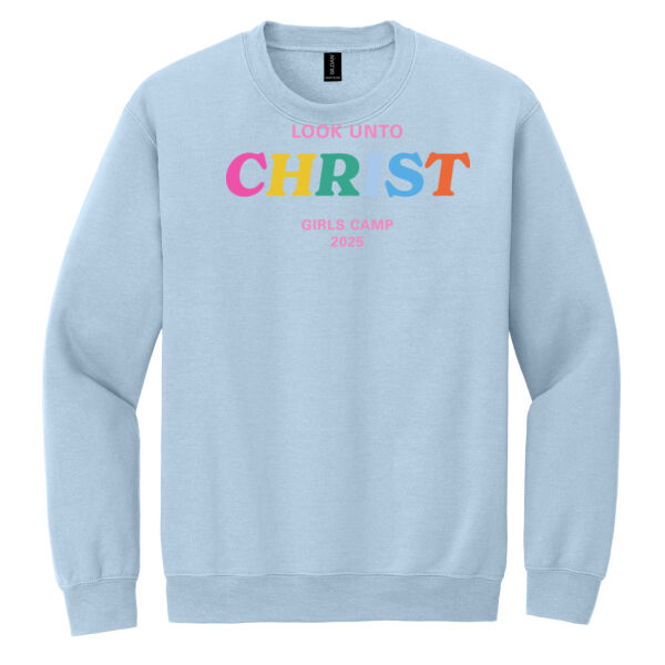 Christ 2 - lighter colors - Heavy Blend Crewneck Sweatshirt Thumbnail