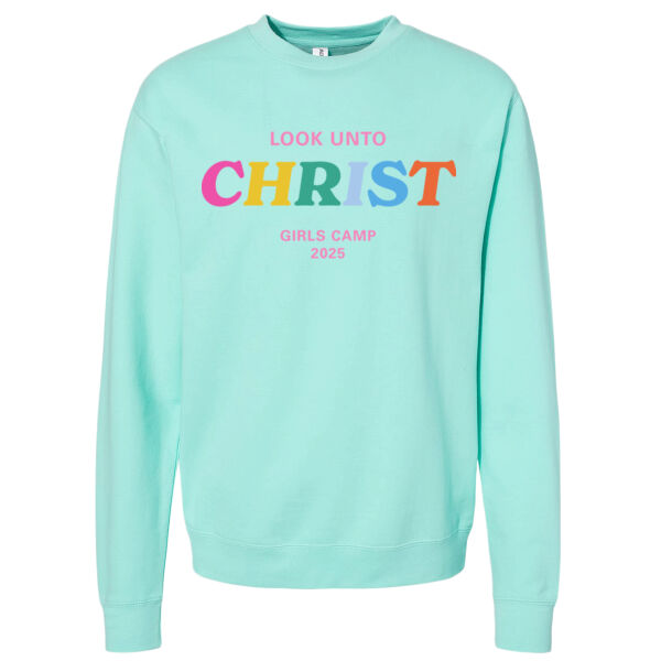 Christ 2 - lighter colors - Midweight Crewneck Sweatshirt Thumbnail