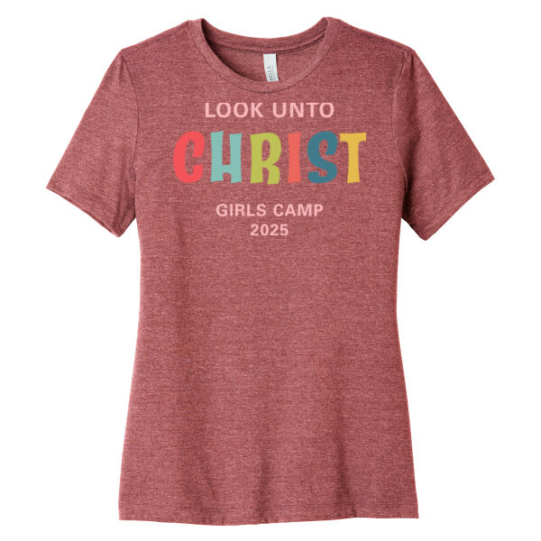 Christ 3 - Women's Relaxed CVC Tee Thumbnail