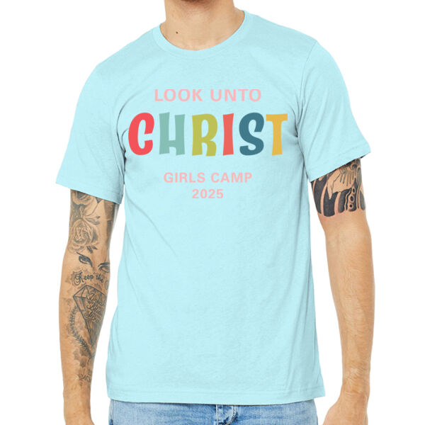 Christ 3 - Unisex Heather CVC Short Sleeve Tee Thumbnail