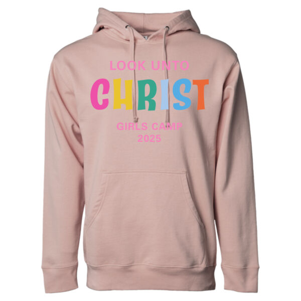 Christ 3 - lighter - Midweight Hooded Sweatshirt Thumbnail