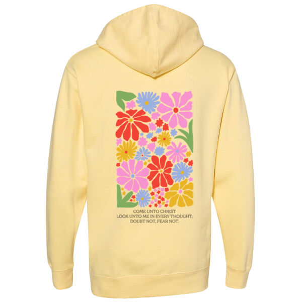 Flower Scripture - Midweight Hooded Sweatshirt Thumbnail