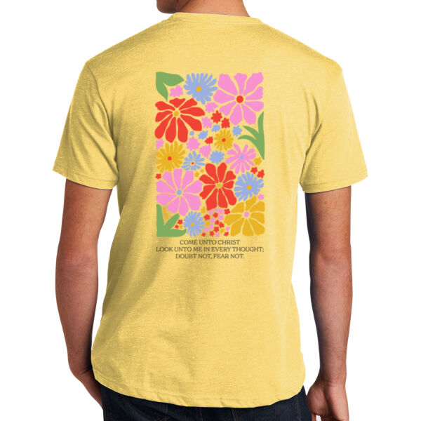Flower Scripture - Apparel ® Unisex CVC Tee Thumbnail