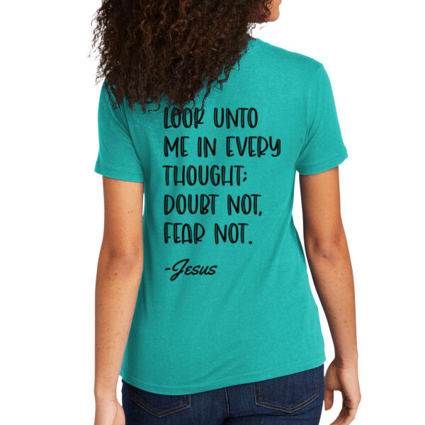 2025 Theme Scripture - one color - Women's Cotton Tee Thumbnail
