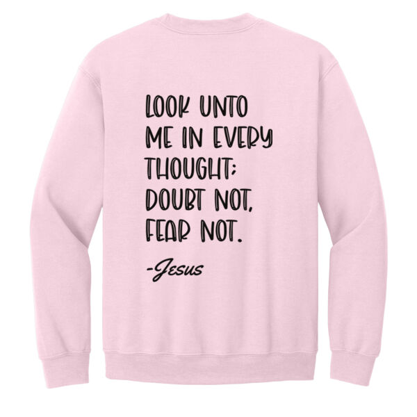 2025 Theme Scripture - one color - Heavy Blend Crewneck Sweatshirt Thumbnail