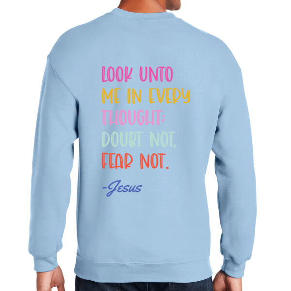 2025 Theme Scripture  - Heavy Blend Crewneck Sweatshirt Thumbnail