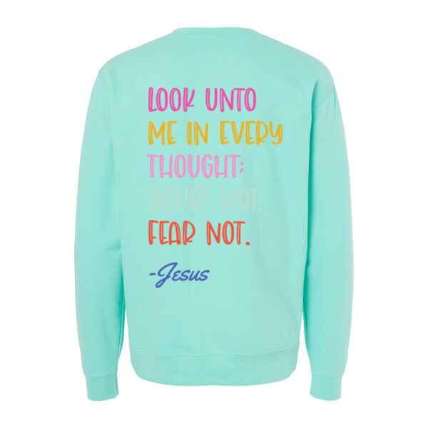 2025 Theme Scripture  - Midweight Crewneck Sweatshirt Thumbnail