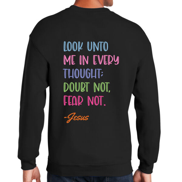 2025 Theme Scripture 2 - Heavy Blend Crewneck Sweatshirt Thumbnail