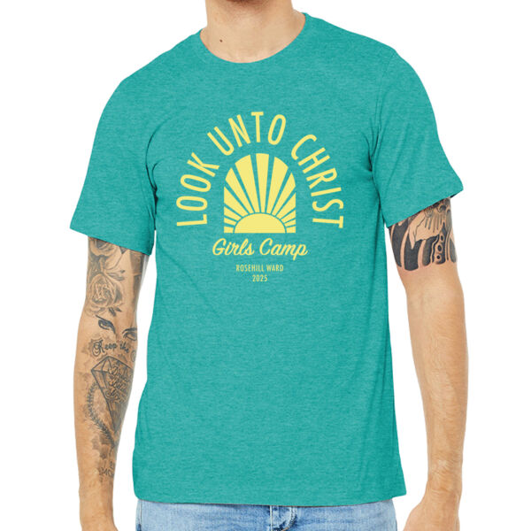 Christ Arch Sun - Unisex Heather CVC Short Sleeve Tee Thumbnail