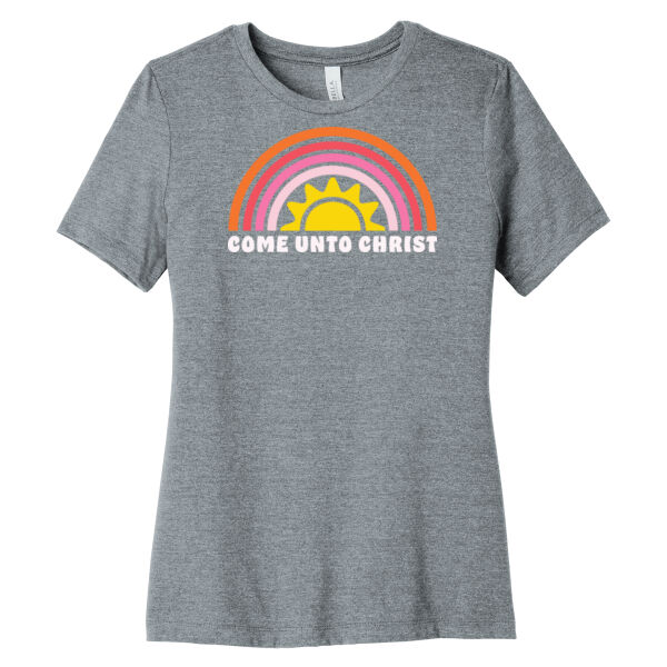 Christ Bold Sun - Women's Relaxed CVC Tee Thumbnail