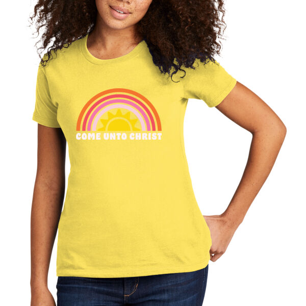 Christ Bold Sun - Women's Cotton Tee Thumbnail
