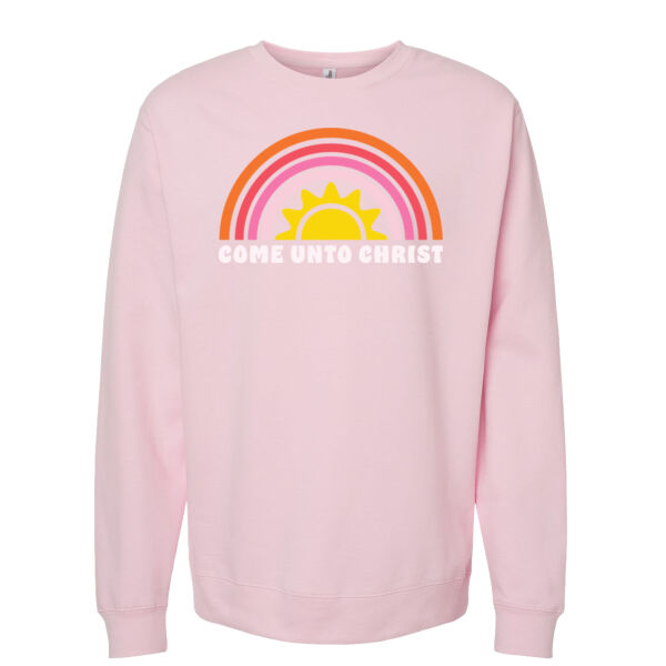 Christ Bold Sun - Midweight Crewneck Sweatshirt Thumbnail