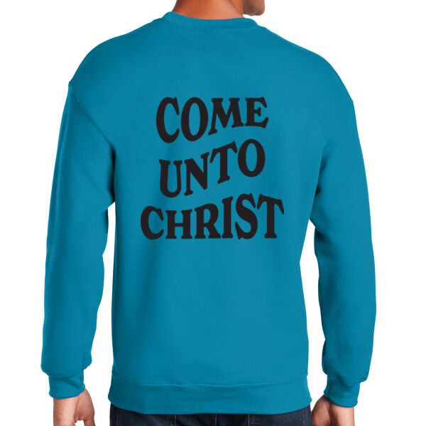 Come Unto Christ - Heavy Blend Crewneck Sweatshirt Thumbnail