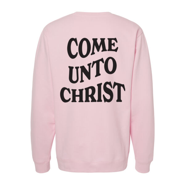 Come Unto Christ - Midweight Crewneck Sweatshirt Thumbnail