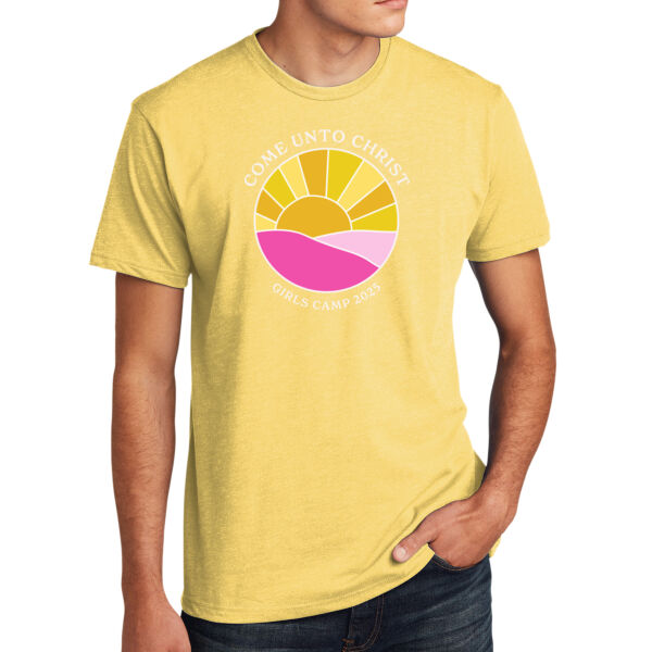 Sun Circle with Name - Apparel ® Unisex CVC Tee Thumbnail