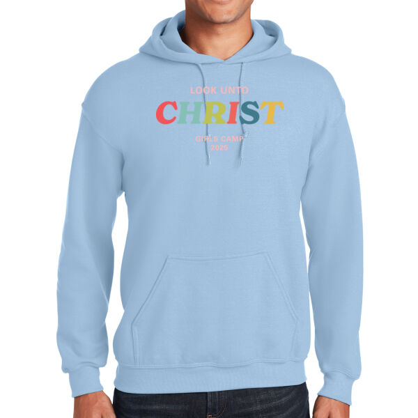 Christ 2 - Unisex Heather CVC Short Sleeve Tee - Heavy Blend Hooded Sweatshirt Thumbnail