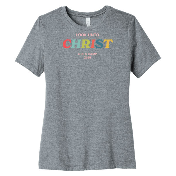 Christ 2 - Unisex Heather CVC Short Sleeve Tee - Women's Relaxed CVC Tee Thumbnail