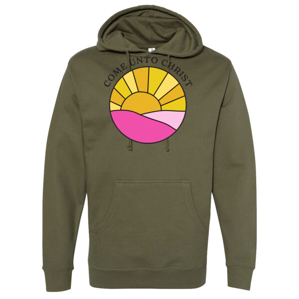Sun Circle 1 - Midweight Hooded Sweatshirt Thumbnail