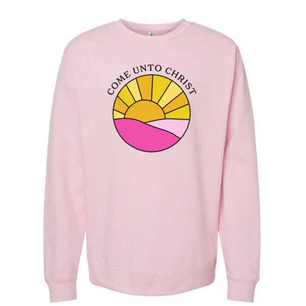 Sun Circle 1 - Midweight Crewneck Sweatshirt Thumbnail