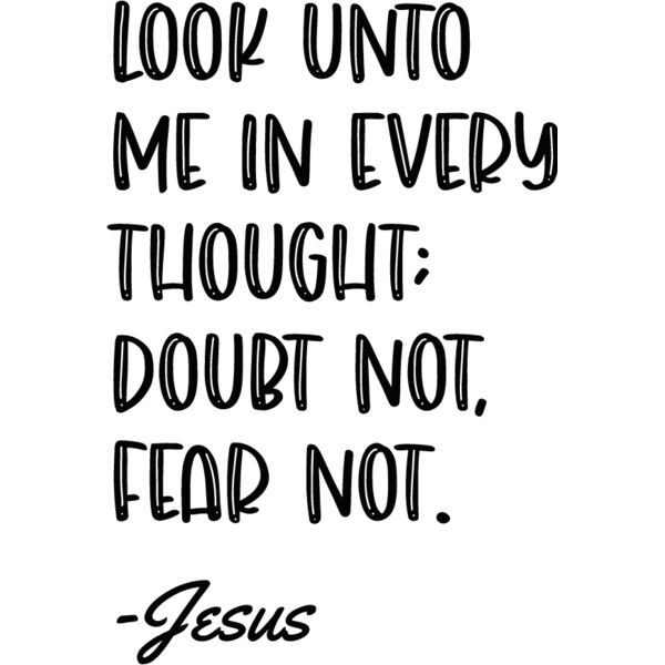 Look Unto Me (one color) Thumbnail