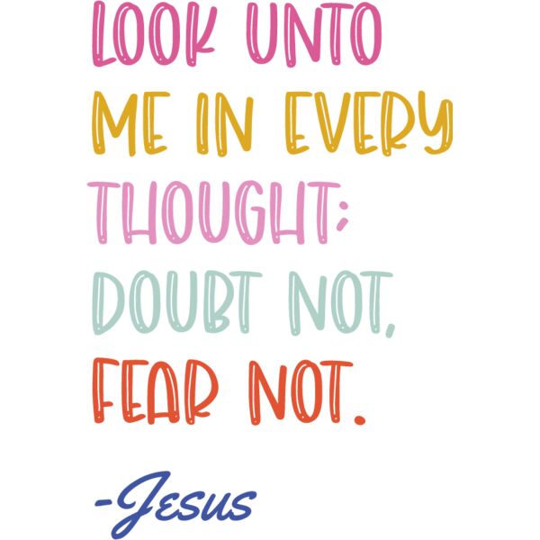 Look Unto Me - colorful Thumbnail