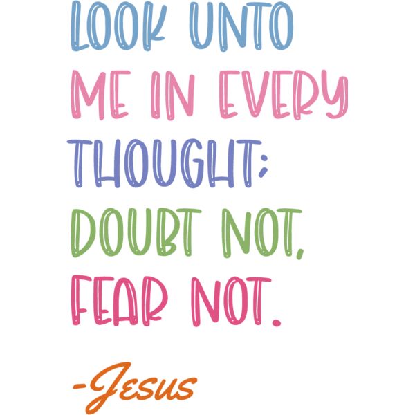 Look Unto Me - lighter colors Thumbnail