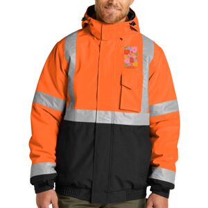 Ansi 107 Class 3 Economy Waterproof Insulated Bomber Jacket Thumbnail