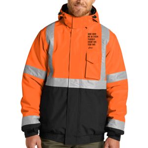 Ansi 107 Class 3 Economy Waterproof Insulated Bomber Jacket Thumbnail