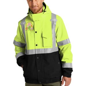 Copy of CSP Yellow Ansi 107 Class 3 Waterproof Insulated Ripstop Bomber Jacket Thumbnail